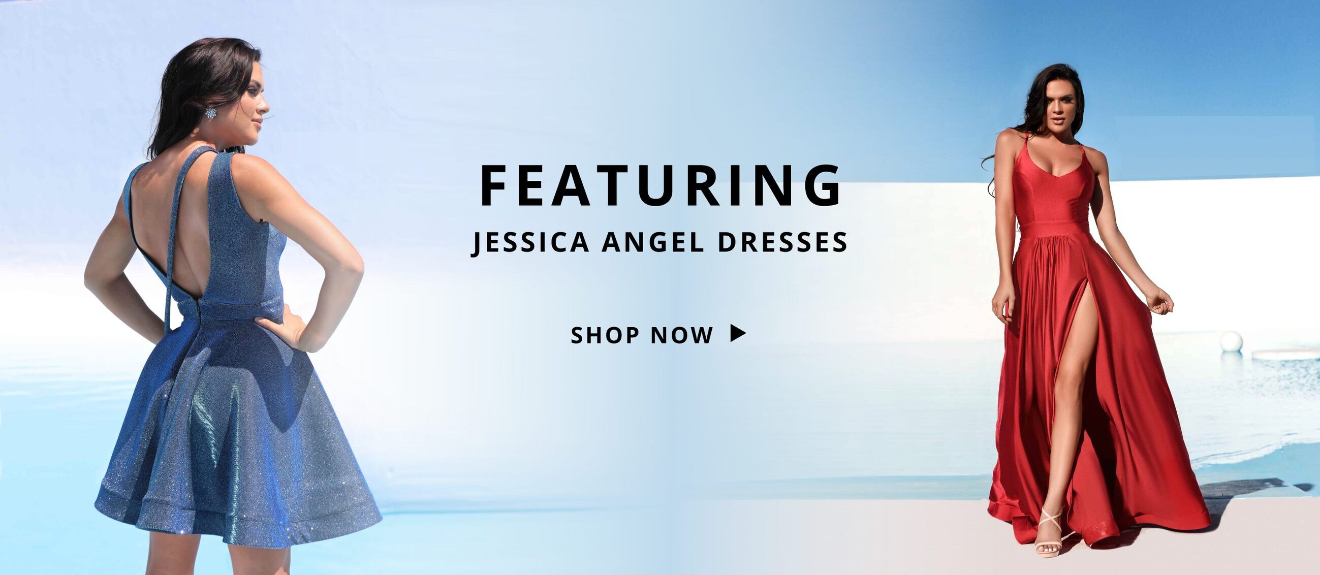 Jessica Angel dresses. Shop now. Desktop image